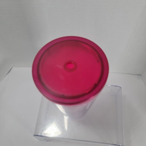 Starbucks 2022 Holiday ‘Woodland Lace Color Change’ Pink Red Tumbler 24oz Venti - Picture 2 of 5